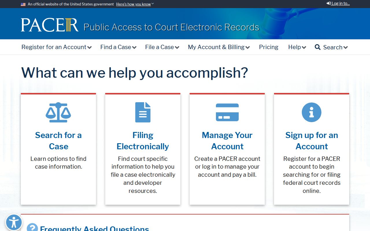 Virginia Beach City warrant search: PACER federal docket access